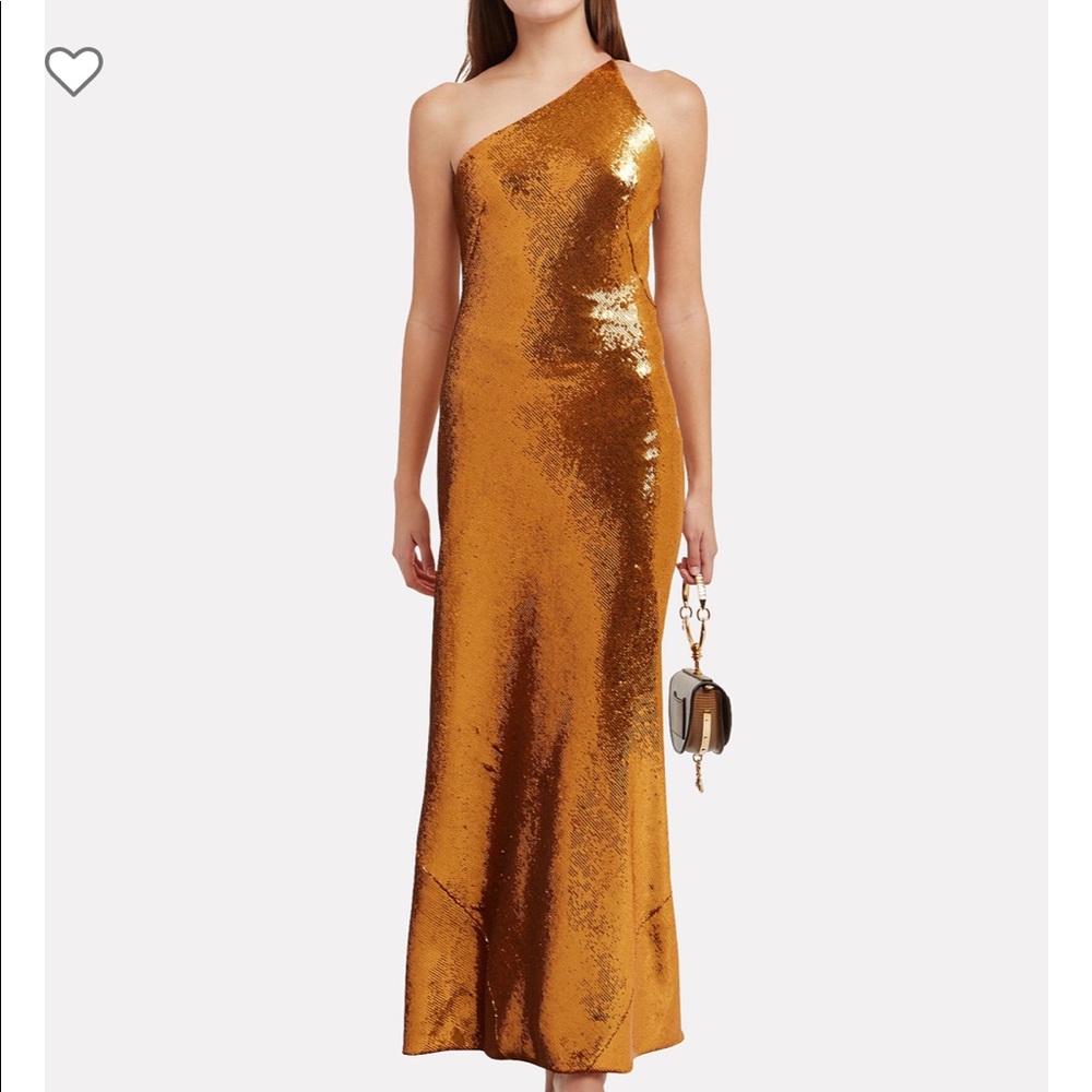 Galvan gown size 8 NWT